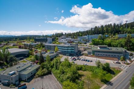 Vancouver Island University campus in Nanaimo